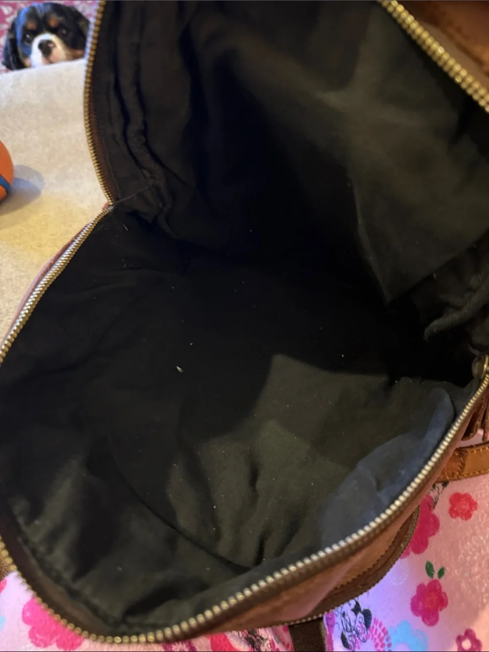 Harbour 2nd Brown Leather Shoulder Backpack Bag (TD)